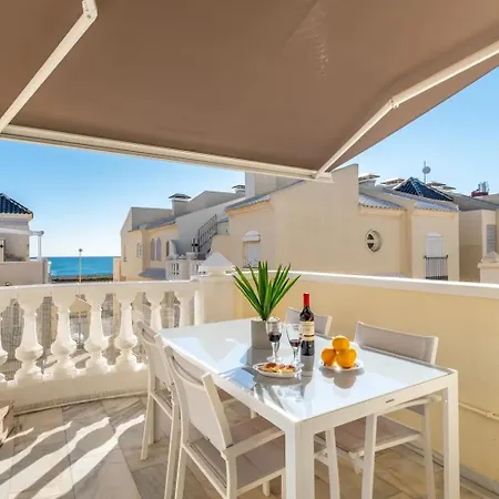 Amazing Penthouse On The Beach, Sea Views, Wifi, Airconditioning And Parking Apartment Torrevieja